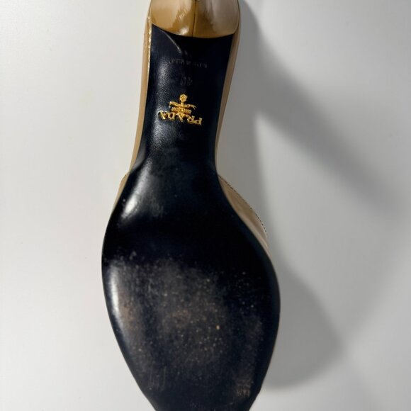 PRADA Patten Leather Slides - Picture 11 of 16